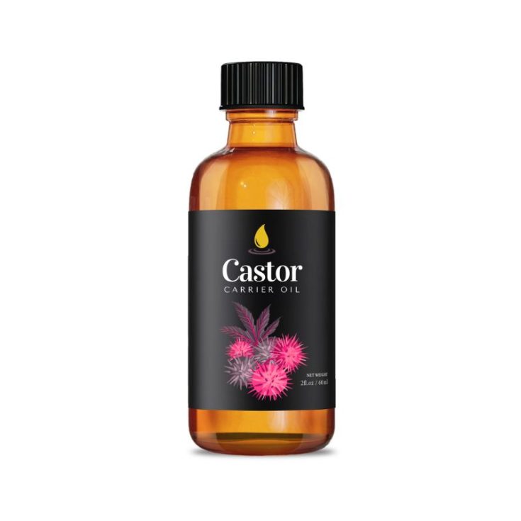 Organic Castor Oil 2 fl OZ bottle